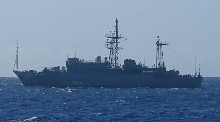 Российский разведкорабль заметили у побережья США возле Гавайев