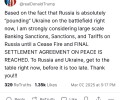 Ночной удар по Киеву: Трамп призывает к санкциям против России и немедленным переговорам