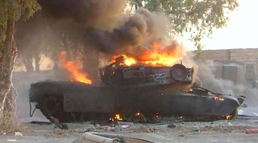 Источник заявил о ночном ударе по технике Abrams в Харьковской области