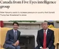 Канаду могут исключить из альянса «Пять глаз» по инициативе окружения Трампа