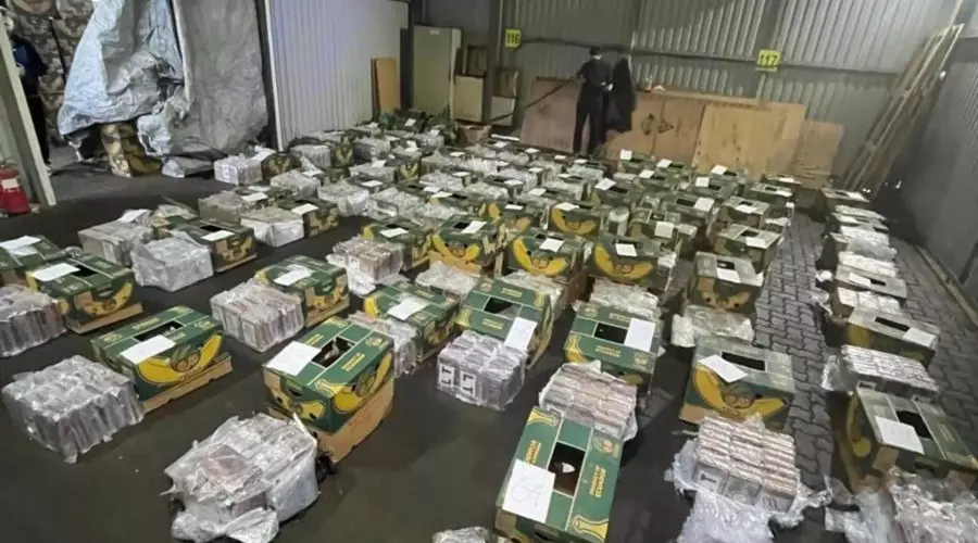 В порту Петербурга нашли 1,5 тонны кокаина из Эквадора стоимостью 20 млрд рублей