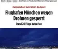 Дроновая угроза в Европе: Мюнхенские рейсы отменены, в Норвегии арестовали нарушителей
